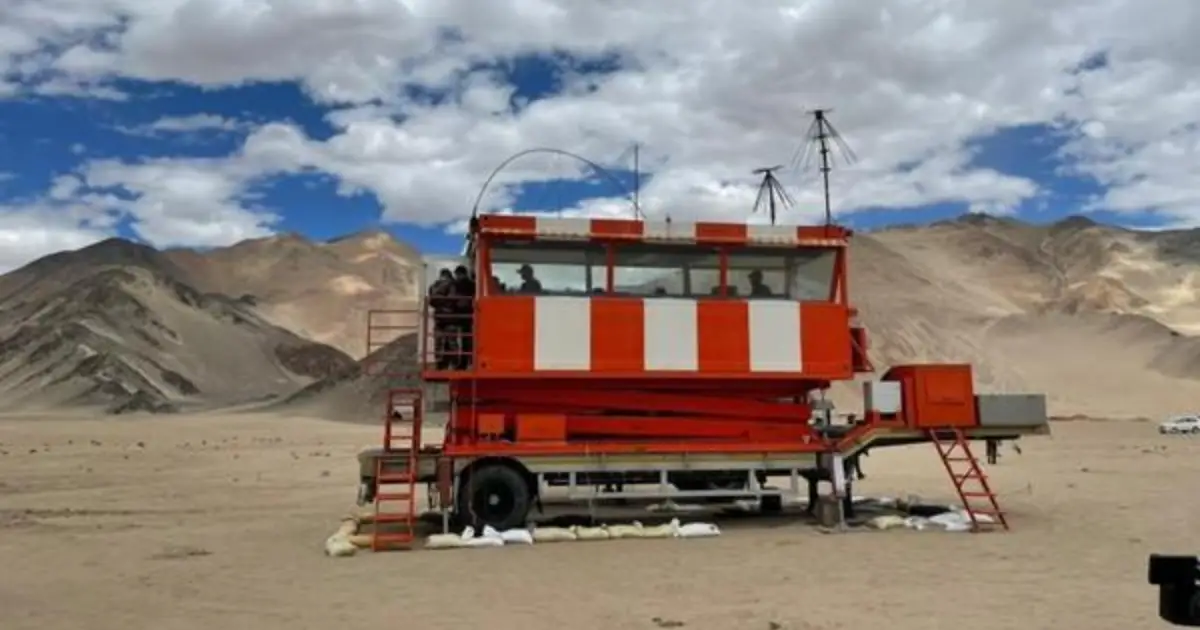 One of the world's highest, IAF mobile ATC controls air operations in eastern Ladakh